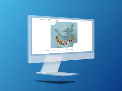 Jewellery Product Page app branding design illustration minimal ui ux web website