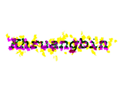 Khruangbin experimental typography t shirt design