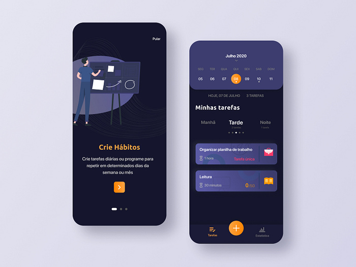 Focus Task Manager App Concept By Felipe Soares On Dribbble