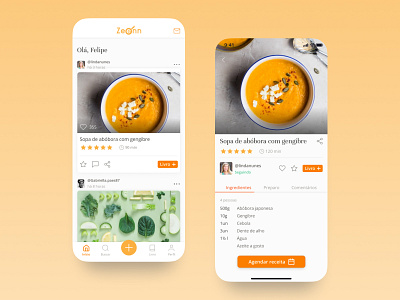 Recipe App Design