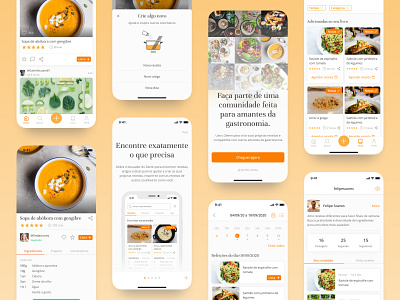 Recipe App Concept app design app ui app ui ux cook cook app food food app food app ui ios app mobile app mobile ui recipe recipe app ui ui ux ui design uidesign user interface userinterface ux