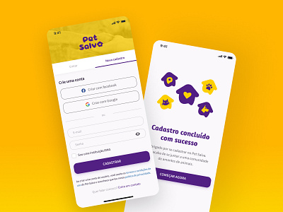 Pet Rescue Login Design app app design design dog dogs login login design mobile app mobile screen pet pet app pet shot pets screen ui ui design uidesign uiux user interface design ux