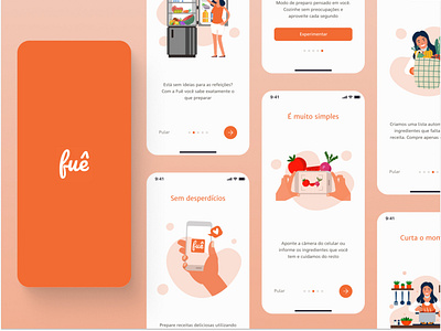 Food Recipe App Concept UI