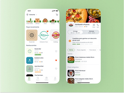 Food delivery app mobile concept app card clean cooking cooking app courier delivery delivery app food food app food delivery home mobile mobile app mobile design mobile food app order restaurant app ui ux