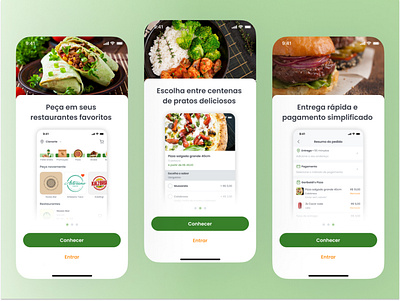 GoFood Delivery App Concept app app design card delivery delivery app food food app food delivery mobile app onboarding ordering steps ui ui design uidesign user interface design ux welcome