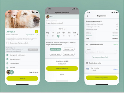 Pet Care App Mobile app mobile care cat checkbox checkout dot list mobile ordering pet pet care petapp petcare pets ui ui design uidesign ux vacine veterinary