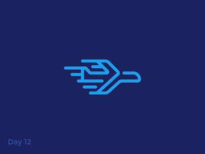 Daily Logo 12/50 - Airline Logo