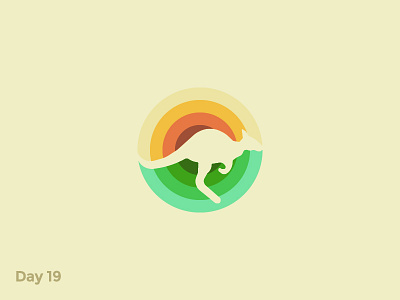 Daily Logo 19/50 - Kangaroo Logo