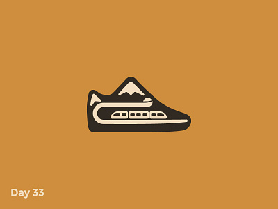 Daily Logo 33/50 - Sneakers of Mountains Logo