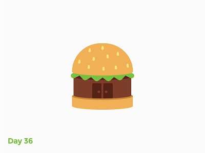 Daily Logo 36/50 - Burger Market Logo