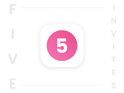 5 Dribbble Invites Giveaway