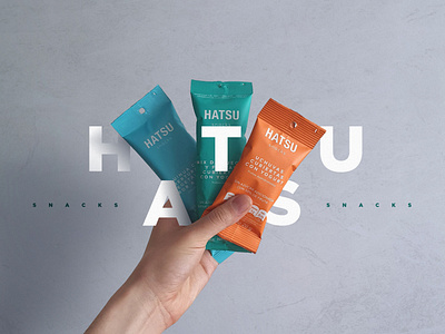 Hatsu Love aesthetic composition design graphic graphicdesign gray healthy healthyfood photography snacks type typography