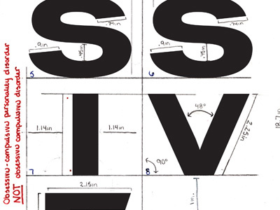 Obsessive design layout typography