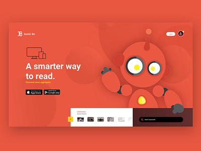 Journal Bot Landing Page app design landing page design layoutdesign ui webdesign