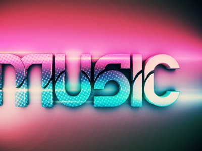 Music (Early Test) after effects c4d motion graphics