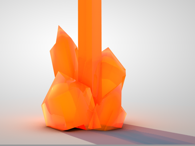 Crystal Material Test after effects c4d motion graphics