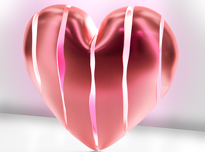 Skinned Heart 3dmodel blender blender3d festivity heart heart broken modeling photoshop saints valentine day