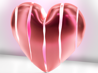 Skinned Heart 3dmodel blender blender3d festivity heart heart broken modeling photoshop saints valentine day