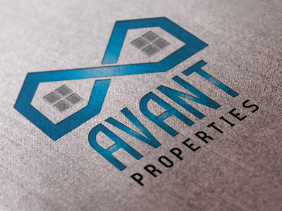 Avant Properties real estate real estate logo retro