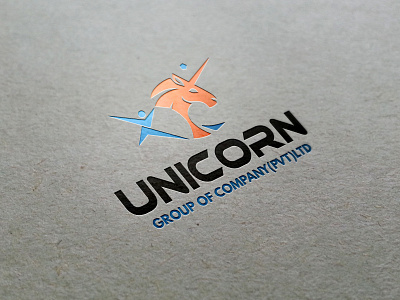 Unicorn Group PVT LTD branding business business logo design company brand logo company branding company logo design design illustration logo unicorn logo