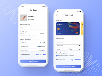 Credit Card Payment ui