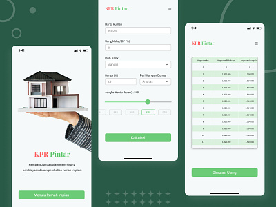 Mortgage Calculator UI Design calculator design dailyui ui design ux design