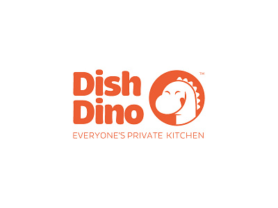 DishDino.com branding cooks dinosaur dish food home logo