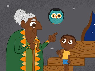 The Little Hungry Boy - Picture Book african book boy children hungry literature magic owl picture tree uganda witch