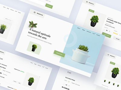 Plant Shop E-commerce Template