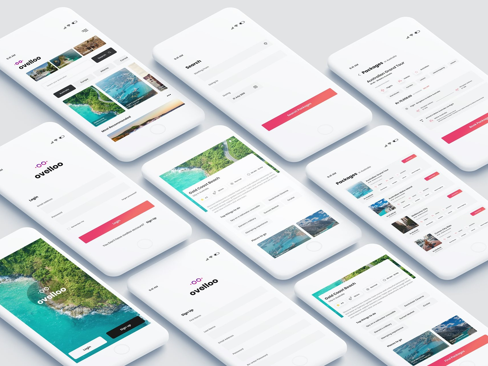 Concept Travel App Ovelloo Discover The Undiscovered By Sanjai S Outfit On Dribbble