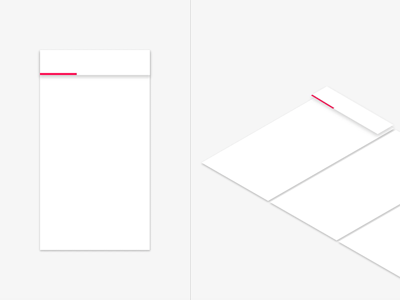 Isometric Tab Navigation Exploration concept interaction isomatric mobile navigation tabs transition ui ux
