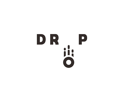 Drop Logo concept.