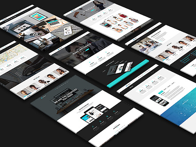 Esmeraldo Business PSD Template business corporate psd