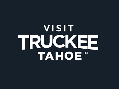 Visit Truckee Tahoe Branding adventure branding logo travel
