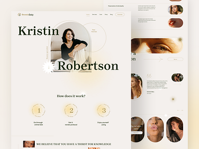 Women's Beauty Salon - Web design