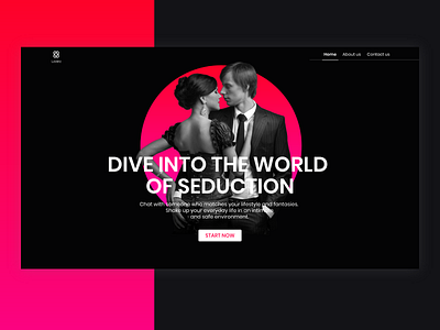 Loverz (date) landing page