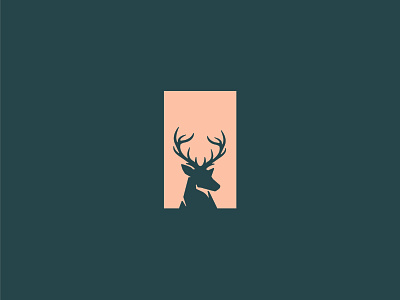 The deer antlers branding deer design graphic design illustration illustrator logo vector