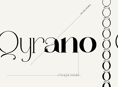 Qyrano branding design font font awesome font design font family fonts handlettering lettering typography