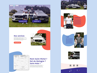 Allo Dol Taxis - Website design