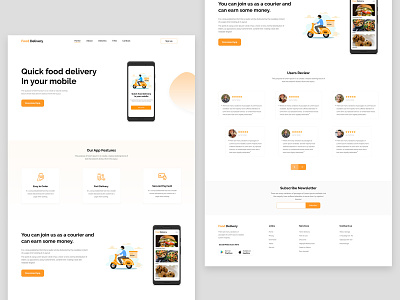 Food Delivery design graphic design ui user interface design userinterface web webdesign webdesigner website