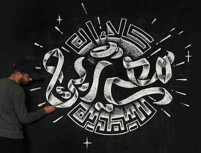 chalk lettering chalk handelettering handlettering lettering mural typography