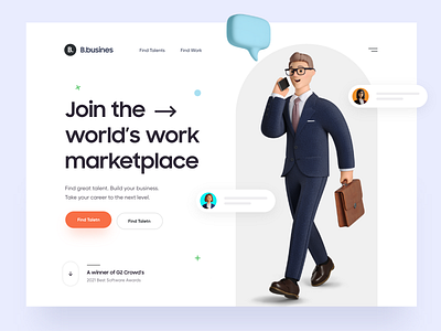 Online Business Landing Page - Web Design