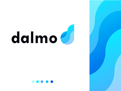 dalmo Logo Design abstract bold branding branding identity business creative d letter gradient icon letter logo logodesign marketing modern simple logo symbol tecnology typography logo vector web