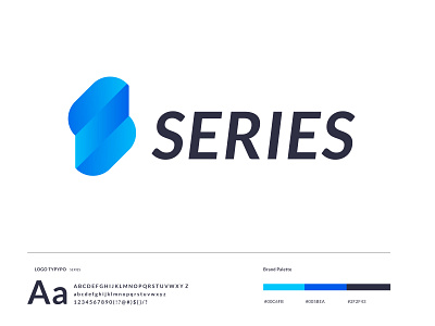 Series Logo - S Logo 3d abstract branding branding identity business creative gradient illustrator letter logo logo mark modern modern logo s letter series simple symbol unique vector web