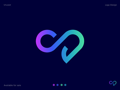 Love concept - branding logo abstract branding branding identity business colorful creative concept dribbble gradient illustrator logo logo mark love modern modern logos simple logo symbol tech tecnology vector web