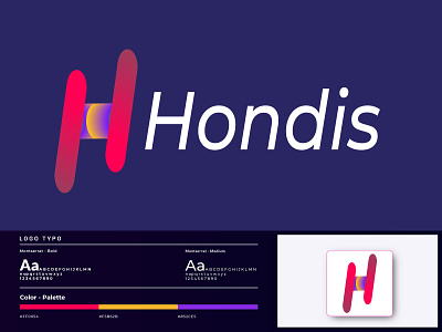 Hondis Logo Design- H Logo mark