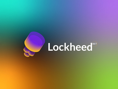 Lockeheed Bet Logo a b c d e f g h i j z abstract best logo branding branding identity business logo creative creative designer design designer gradient graphic design logo logotype modern rockheed symbol tecnology