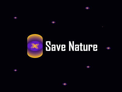 Save Nature Logo abstract animation branding branding identity colorful creative creative designer design gradient graphic design logo modern narute logo save save nature symbol tech tecnology