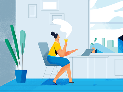Career Woman by Janis Andzans on Dribbble