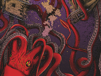 El Diablo Rojo design illustration music art poster poster art